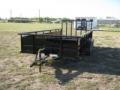 16ft Utility Trailer with 2 Foot Steel Sides