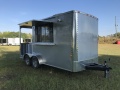 16ft Silver Porch BBQ Competition Trailer