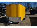 12ft YELLOW  Cargo Trailer Rounded Front