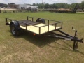 10ft Utility Trailer w/Treated Lumber Decking