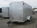 Silver 14ft Enclosed Cargo Trailer w/Ramp