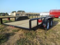 16ft Equipment Trailer Wood Deck  with Ramps