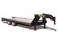Flatbed Trailer 30ft (25+5) w/ 10,000# Dual Axles 