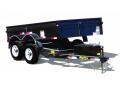 12ft Dump Trailer w/Self Contained Electric/Hydraulic Single Cylinder Lift