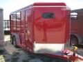 Red 3 Horse Bumper Pull w/Tack Room