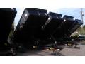 Black Bumper Pull 14ft Dump Trailer