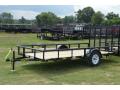 12ft Utility Trailer with Pipe Top Rail