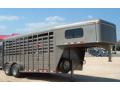 16ft Steel Solid Top Gooseneck Livestock Trailer