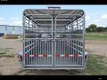 20ft Tarp Top Livestock Trailer