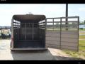 Beige 16ft Steel Livestock Trailer
