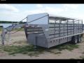 20ft Gooseneck Cattle Trailer w/Tarp