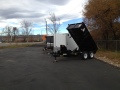 10ft dump trailer with electric brakes