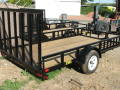 12FT UTILITY TRAILER SA W/TREATED LUMBER DECKING