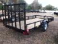 14ft ATV Utility Trailer with side ramp gate