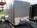 12FT PEWTER FLAT FRONT ENCLOSED CARGO