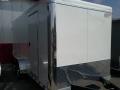 WHITE 16FT ENCLOSED CARGO WITH 5200LB AXLES
