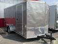 PEWTER 16FT CARGO TRAILER WITH RAMP