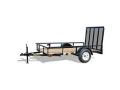 8FT W/GATE, SPARE MOUNT, UTILITY TRAILER