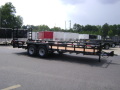 20ft Pipe Top TA Utility Trailer