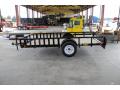 12ft Single Axle PT Wood Deck-Side Rails 