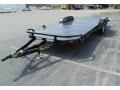 20ft Diamond Plate Steel Deck Car Hauler with Ramps
