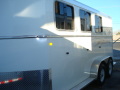 3 horse trailer w/rubber mats on walls and floor