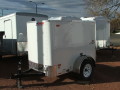 8FT CARGO TRAILER WITH WEDGE SLOPE ROOF