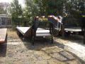 20+5ft Flatbed Trailer w/Lockable Toolbox