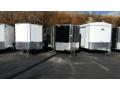 Black v-nose cargo trailer-16ft w/ramp