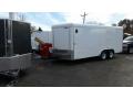 20ft v-nose enclosed trailer w/ramp door