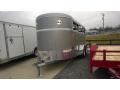 16ft Charcoal LiveStock Trailer with Rounded Front