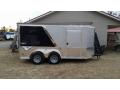 7x12 black and slv low profile motorcycle trailer