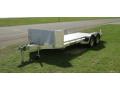 16ft Silver Tandem Axle Utility Trailer