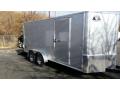 Silver 16ft trailer-Chrome rims w/ramp
