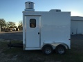 10ft Concession Trailer w/Black and White Checkered Floor