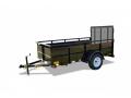 10ft SA Utility Trailer with Solid Sides