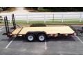 Equipment Trailer18ft w/Stand Up Ramps