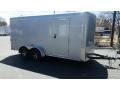 16ft Silver trailer w2-3500lb axles and rear ramp gate