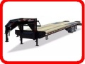 20+5FT FLATBED TRAILER W/DOVETAIL, DUAL TANDEM                      