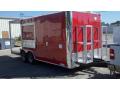 RED 8.5X20 BBQ PORCH CONCESSION TRAILER 