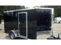 BLACK 7X12 SA  CARGO TRAILER  2024