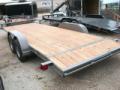 20ft Open Car Hauler with Wood Deck