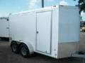 12ft Cargo Trailer with Ramp 2-3500lb Axles