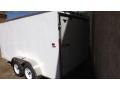 14FT CARGO TRAILER WITH RAMP-WEDGE FRONT 