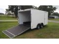 14ft Enclosed Cargo Trailer white walls