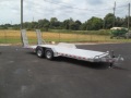 20' 14k aluminum flatbed equipment trailer 