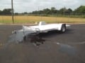 14 ft 5k aluma equipment carhauler trailer