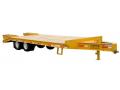 30ft Yellow Pintle Hitch Deckover Equipment Trailer                                       