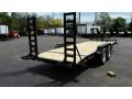 20ft equipment trailer w/dove tail and stand up ramps