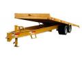 YELLOW STEEL FRAME 24FT WITH WOOD DECK-PINTLE HITCH                                         